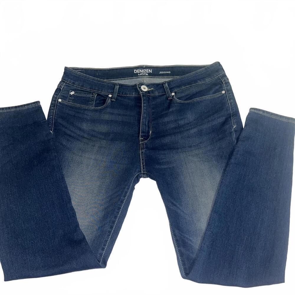 Denizen Levi's Women's Juniors size 17- W33 Jegging Jeans Dark Wash Levi Strauss